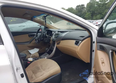 2013 Hyundai Elantra Gls из США, поврежденный, VIN 5NPDH4AE3DH184807